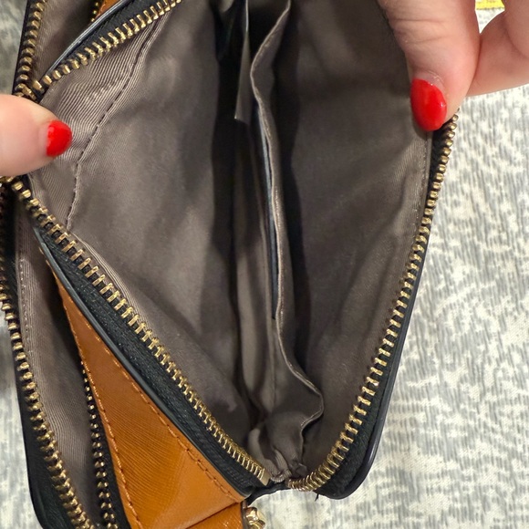 Marc Jacobs Black Crossbody Bag with Gold and Multicolor Strap - Picture 8 of 13